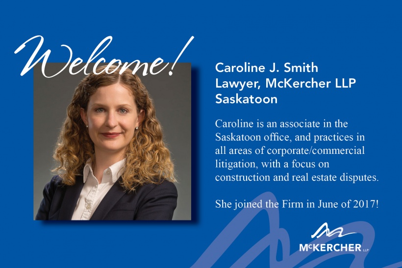 Caroline Smith Announcement