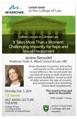 McKercher Lecture Series Poster Feb 5, 2018