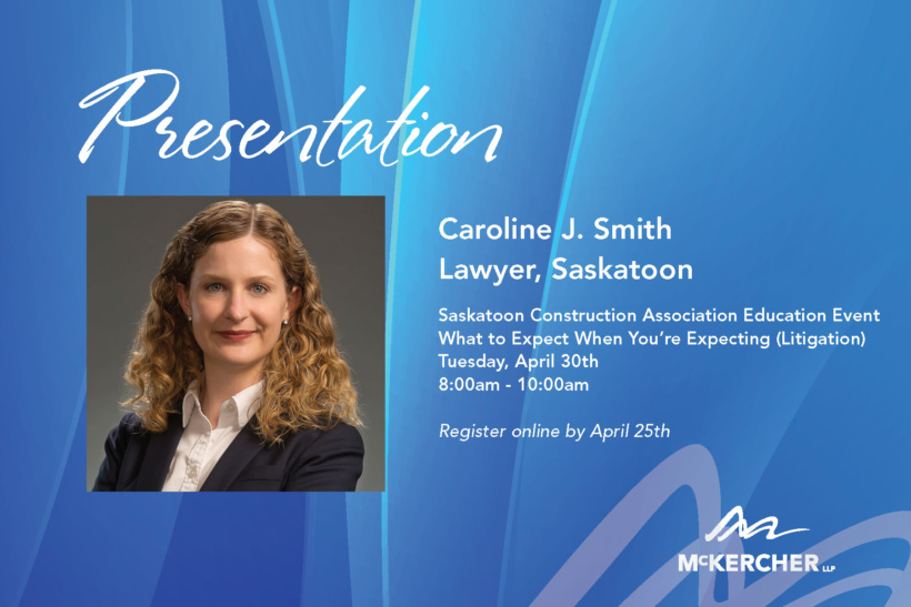 Presentation Announcement CJS SCA April 2019